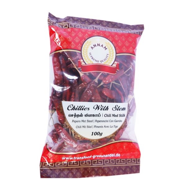 Annam red dried chilli