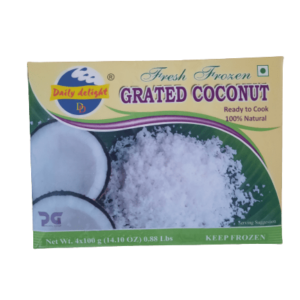 Daily Delight Grated Coconut 400g ( 4x 100g )