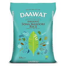 Daawat Organic Sonamasoori Rice 10kg