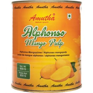 Amutha Alphonso Mango Pulp 850g