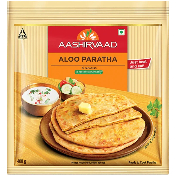 Aashirvaad Aloo Paratha 400g